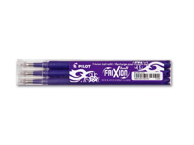 PILOT Mine FriXion Ball violett, 3er Set