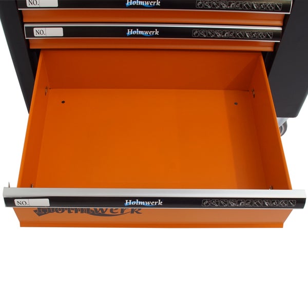 Werkzeugwagen mit offener Schublade von Holmwerk