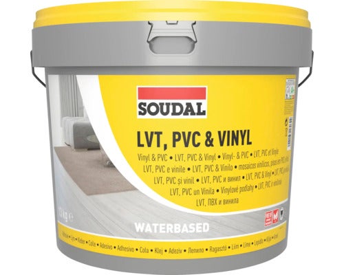 SOUDAL Vinyl-, PVC- und Designbodenbelagskleber 13 kg