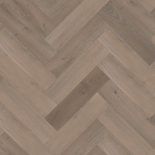 Bodenbelag im Fischgrätmuster