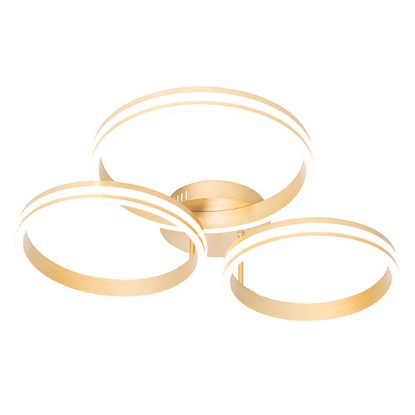 Deckenleuchte mit drei runden Lichtelementen