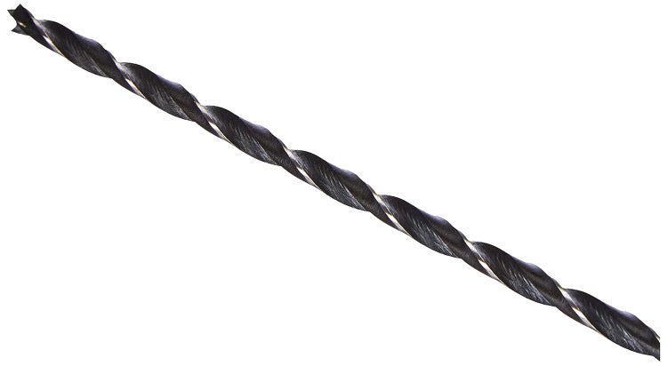 kwb Balkenbohrer Ø 6 mm x 250 mm in Industriequalität, extra lang mit 1-Fasen Spiralform für präzise Bohrungen