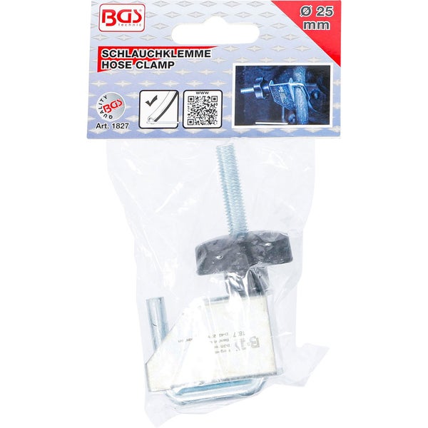 BGS technic Schlauchklemme, 25 mm, verpackt