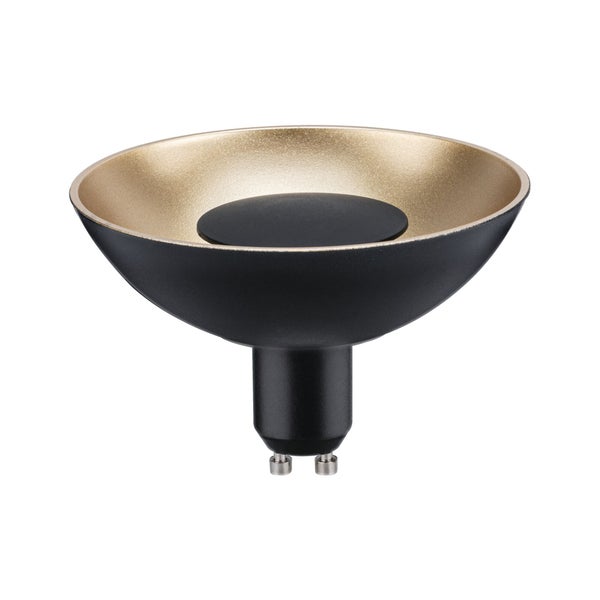LED Reflektor 3-Step-Dim GU10 230V 170lm 4,9W 1900K dimmbar Schwarz, Gold