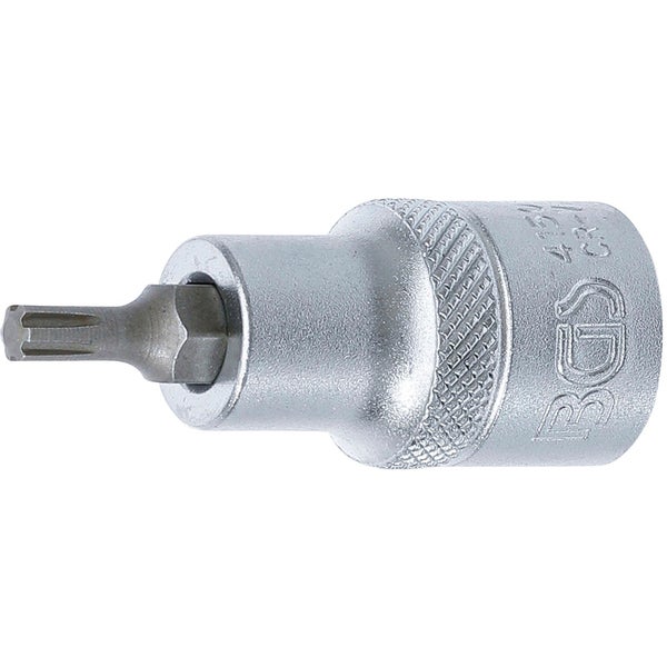 BGS Bit-Einsatz Antrieb Innenvierkant 12,5 mm (1/2) Keil-Profil (für RIBE) M5 - 4150