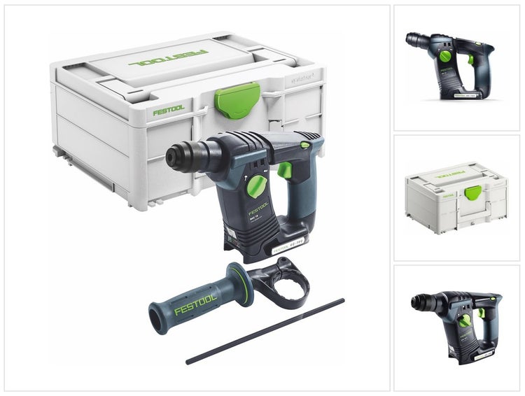 Festool BHC 18 Basic Akku Bohrhammer 18 V 25 Nm 1,8 J SDS Plus Brushless ( 576511 ) + Systainer - ohne Akku, ohne Ladegerät ( Nachfolger von 574723 )