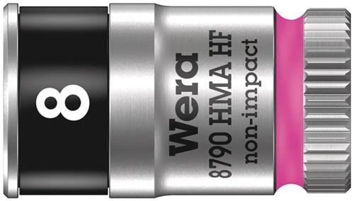Wera Steckschlüsseleinsatz 8790 HMA HF 1/4 6-kant SW 8 mm Länge 23 mm - 5003723001