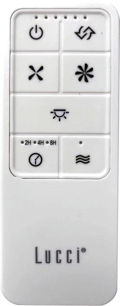 Deckenventilator Radar, 132 cm ∅, 6 Geschwindigkeiten, inkl. Fernbedienung