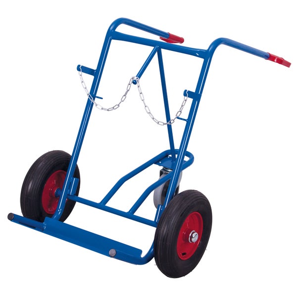 Sackkarre für Gasflaschen mit Kette