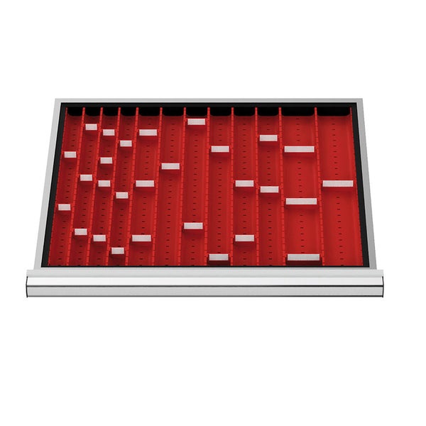 WS24 Schubladeneinteilung Muldenplatten BLH 50 mm Innenmaß 600 x 450 mm - WS24-100228