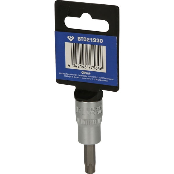 BRILLIANT TOOLS 3/8 Torx-Bit-Stecknuss mit Stirnlochbohrung TB40 - BT021930