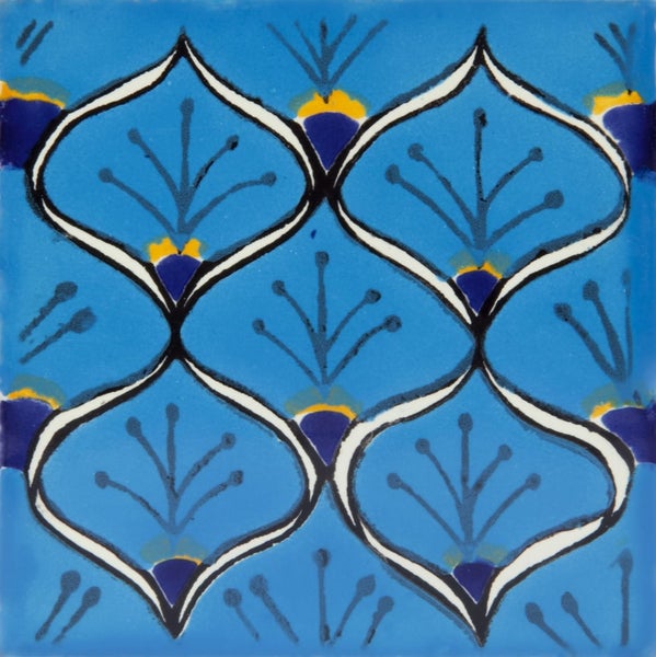 Dekorfliese mit Muster