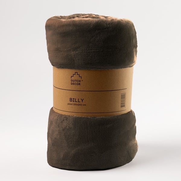 Gerollte Kuscheldecke 150x200 cm mit Banderole