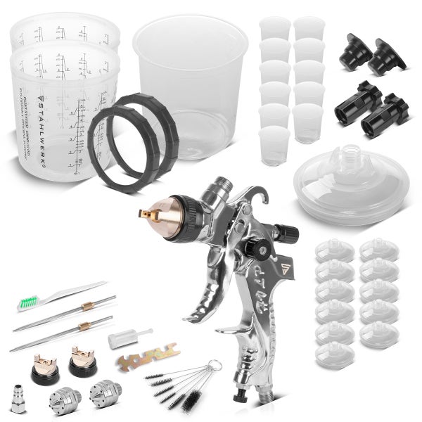 STAHLWERK Lackierpistole inklusive Zubehör