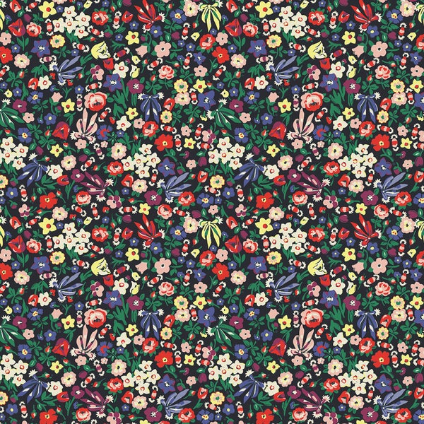 Blumenmuster mit kleinen Blüten