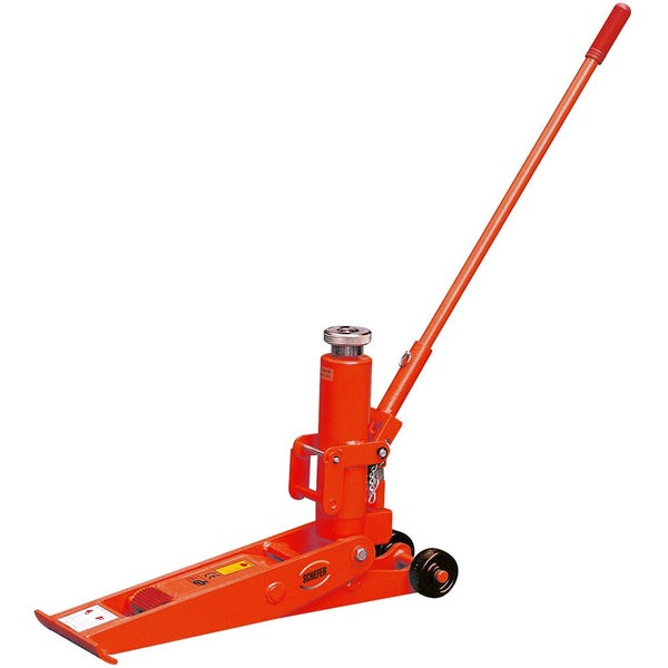 Rangierwagenheber mit Hebel
