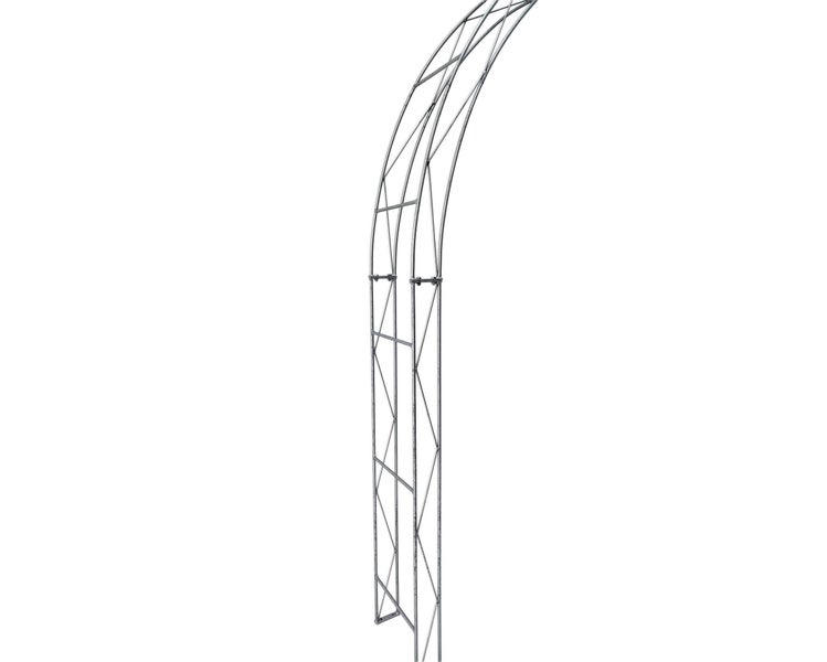 Metall-Rosenbogen für den Garten