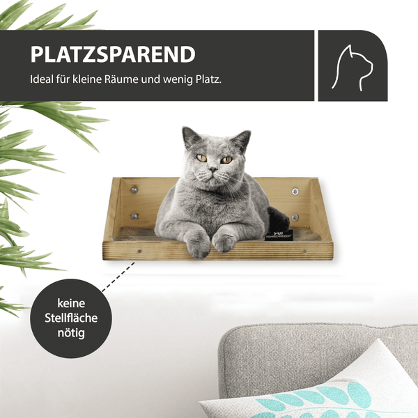 Rohrschneider Wandmulde geflammt+ Stoffeinlage Cord breit taupe