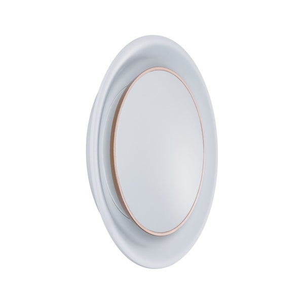 LED Wandeinbauleuchte Neordic Dekorativ rund 123mm 2W 30lm 230V 2700K Weiß matt