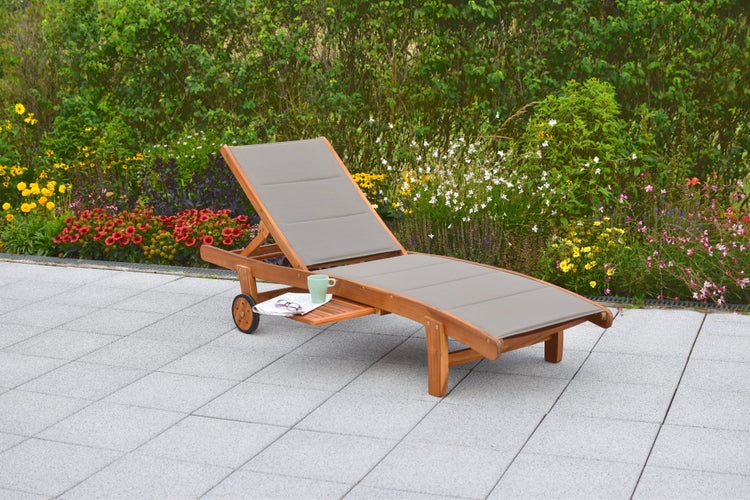 Acapulco Gartenliege, gepolsterte Liegefläche