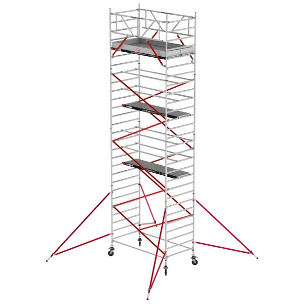 Altrex Fahrgerüst RS Tower 52 Aluminium mit Fiber-Deck Plattform 9,20m AH 1,35x2,45m