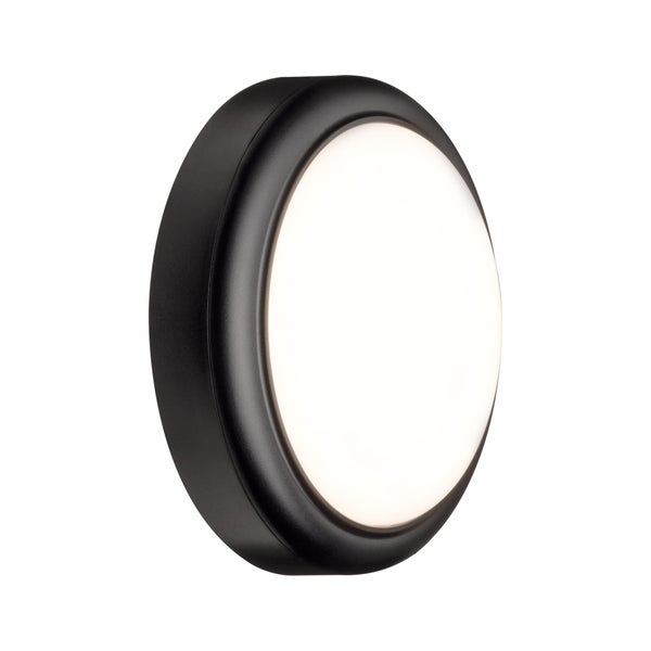 LED Außenwandleuchte IP44 180mm 3000K 15W 1050lm 230V Grau Kunststoff