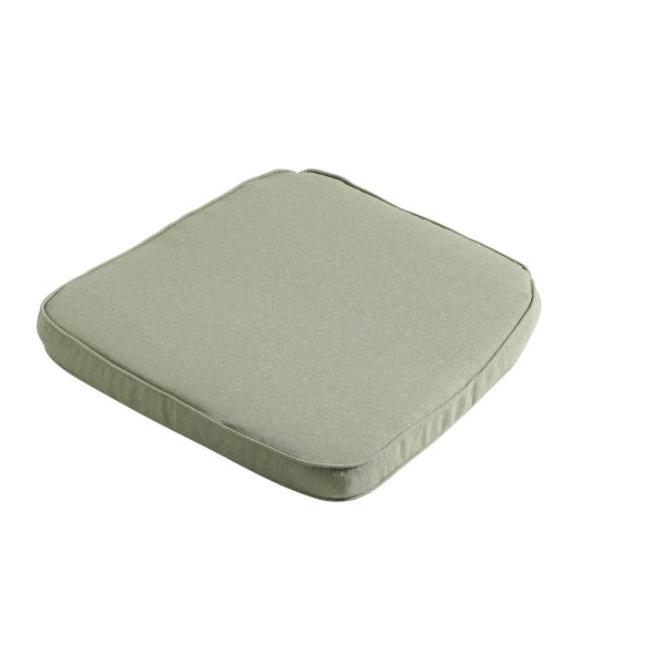 Sitzkissen Korbgeflecht Panama Salbei - Ca. 48x48 cm - 4er-Set