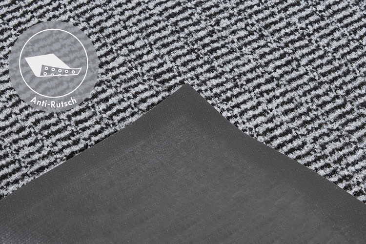 Teppich mit rutschfester Unterseite
