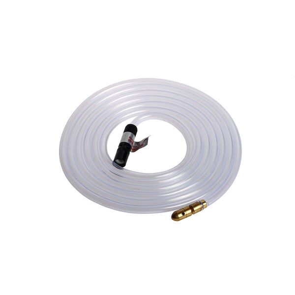 Transparenter Schlauch mit Anschlussstücken