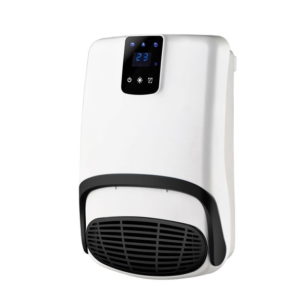 Elektrischer Heizlüfter mit digitaler Anzeige