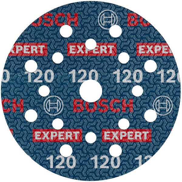 Bosch EXPERT O780 Folienschleifscheibe 125 mm K120 50 Stück - 2608902418