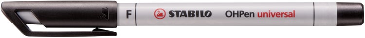 STABILO Folienstift OHPen universal schwarz non-permanent F 0,7 mm