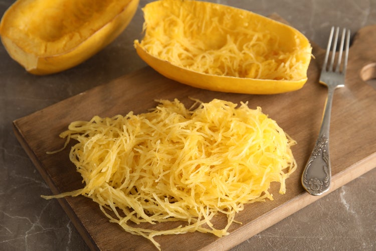 SAFLAX Garden to go - BIO - Kürbis - Spaghetti - Cucurbita pepo - 5 Samen - Mit Topf, Klima - Deckel und Anzuchtsubstrat