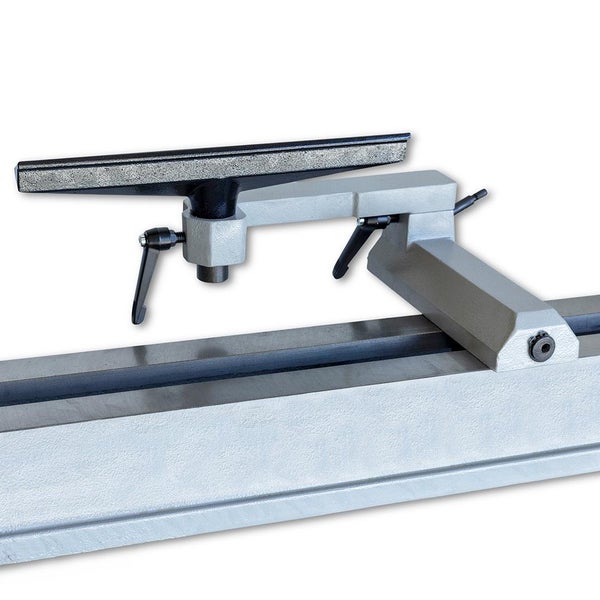 Drechselmaschine mit Werkzeugauflage