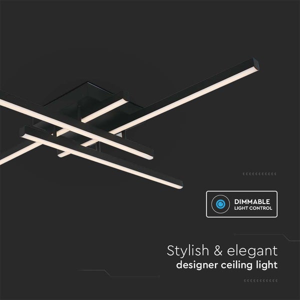 Dimmbare Designer Deckenleuchte zur Lichtsteuerung