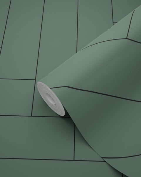 Tapetenrolle mit grafischem Muster