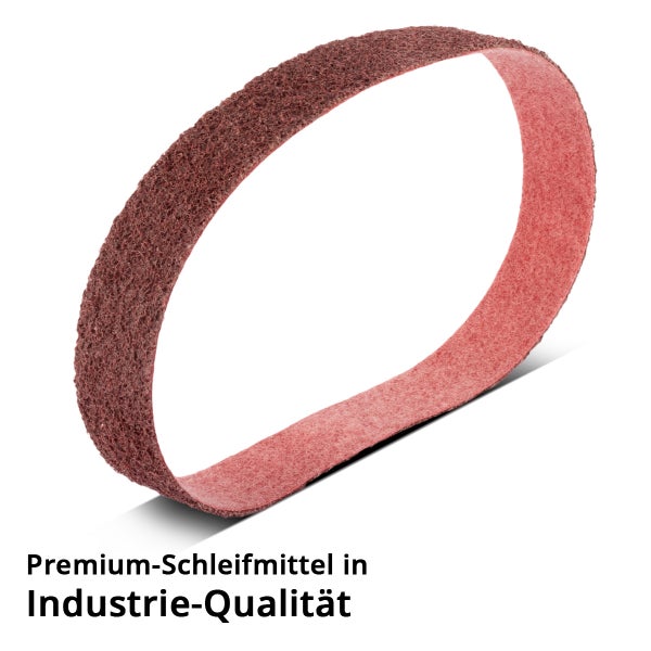 Schleifvliesband für Schleifarbeiten