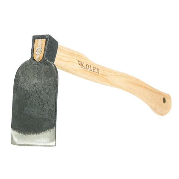 Adler Handbeil mit Stahlkopf und Holzstiel für Gartenarbeiten