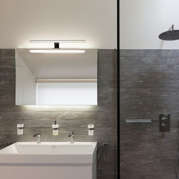 LED Badezimmer Beleuchtung Bad Spiegel-Leuchte Aufbau-Lampe IP44 Schminklicht