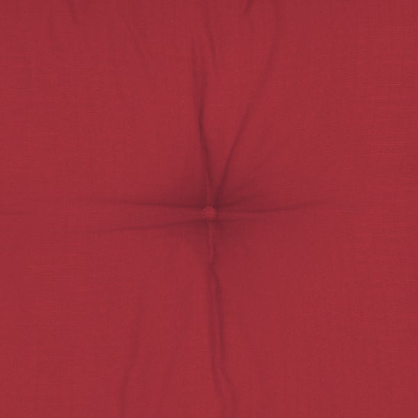 Beautissu Xluna Loungekissen Sitz 40x40x10cm Rot