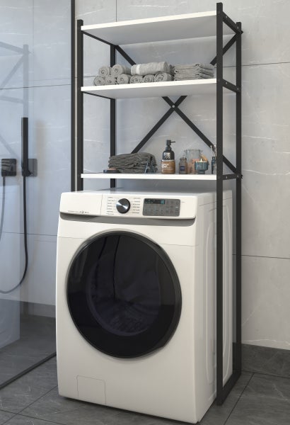 Waschmaschine Toilette Überbau Schrank Insasi
