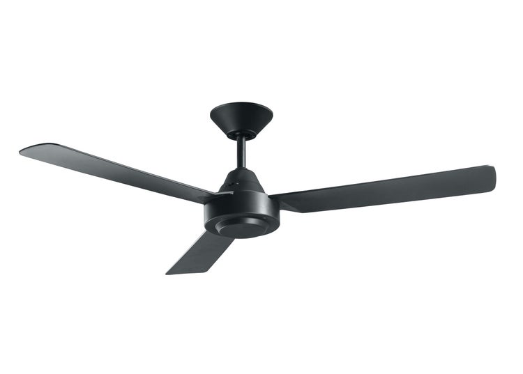 Deckenventilator mit drei Rotorblättern für die Innenraumkühlung