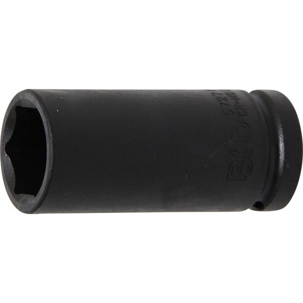 BGS Kraft-Steckschlüssel-Einsatz Sechskant tief Antrieb Innenvierkant 20 mm (3/4) SW 27 mm - 5727