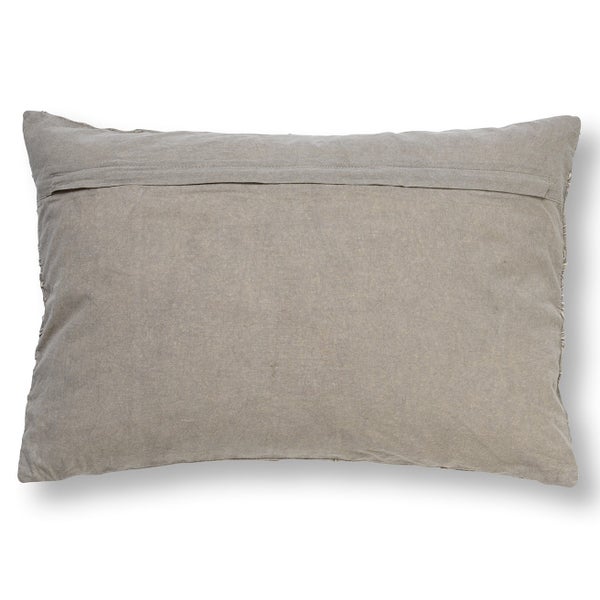 Evy Kissenbezug - Mit Blumenmuster 40x60 cm, Grau