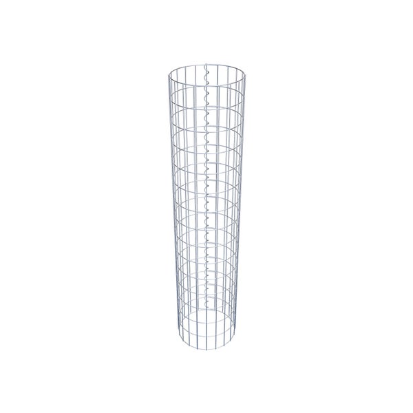 Gabionensäule Durchmesser 32 cm, MW 5 x 10 cm rund - Höhe: 1,50 m