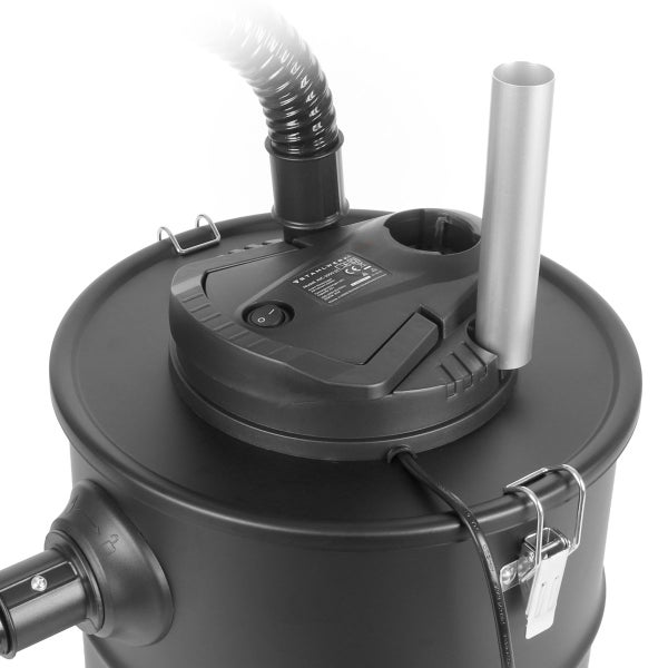 Stahlwerk Aschesauger mit Schlauch und Saugrohr