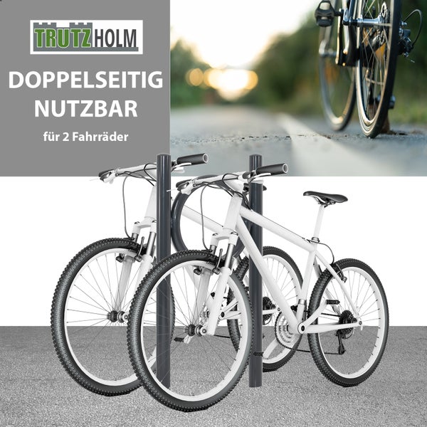Fahrradständer für zwei Fahrräder von TrutzHolm