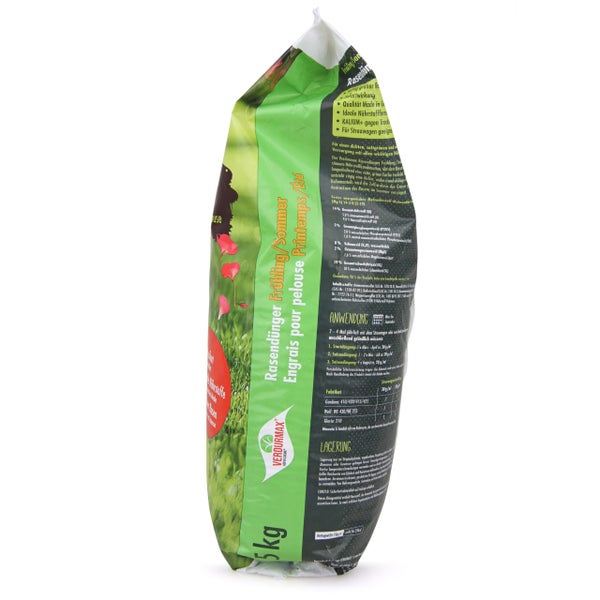 Verpackung Rasendünger Frühling Sommer von Verdurmax, 5 Kilogramm