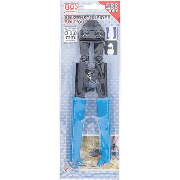 BGS Bolzenschneider mit einer Länge von 200 Millimeter in der Verpackung