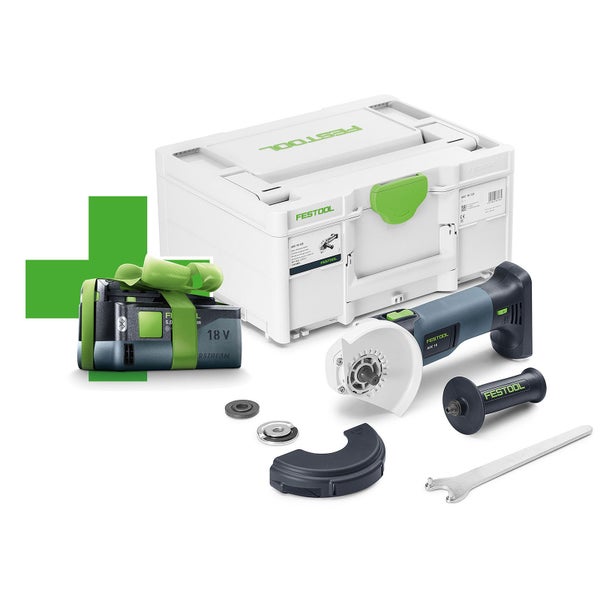 Festool Akku-Winkelschleifer AGC 18-125 EB-Basic-5,0 - 578602